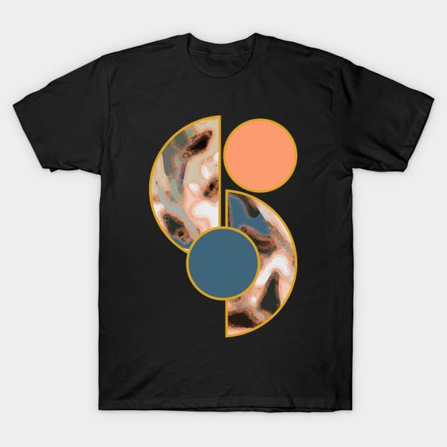 Modern abstract minimalist boho chic contemporary 356 Original T-Shirt by dvongart